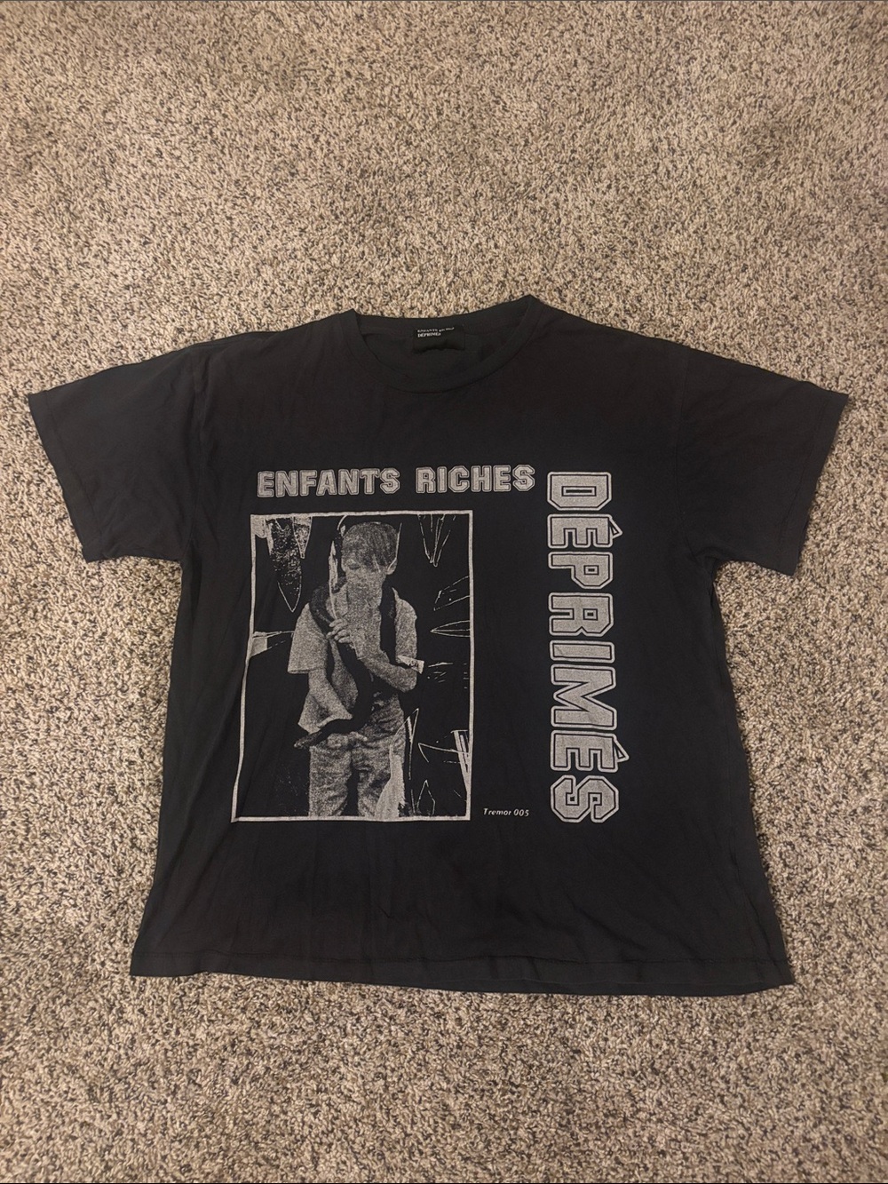 Enfants Riches Déprimés Graphic Short Sleeve Tee - Black